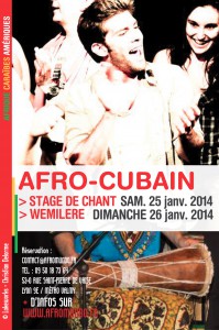 Stage chant afro-cubain janv-01
