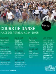 Cours de danses congolaises gratuit – Biennale de la danse