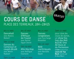 COURS DE DANSE GRATUITS PLACE DES TERREAUX – BIENNALE DE LA DANSE