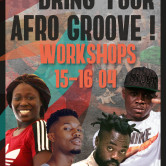 Workshops BRING YOUR AFRO GROOVE !