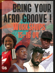 Workshops BRING YOUR AFRO GROOVE !