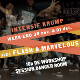 Stage Intensif Krump – Flash & Marvelous