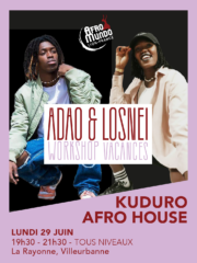 Afro House – Kuduro avec Losnei et Adao